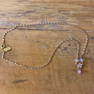 Pink Flower Necklace